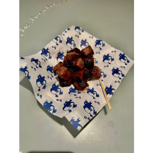 黑松露豉油王煎腸粉和牛粒