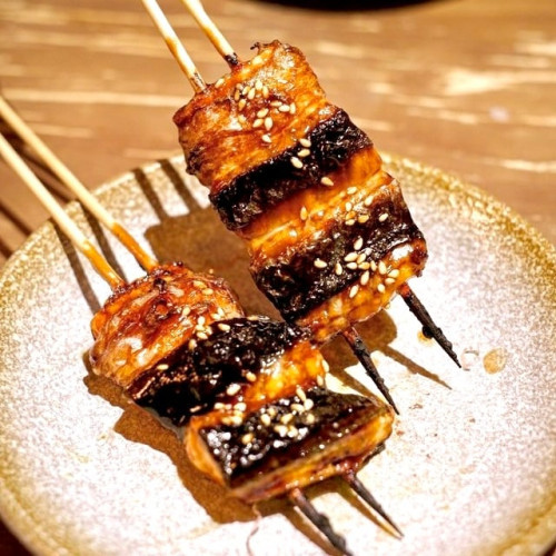 Skewered Freshwater Eel