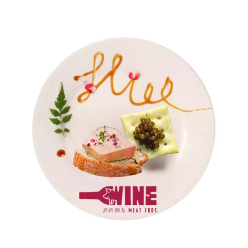 Frozen French red wine braised foie gras with 10-12Y Sturgeon caviar