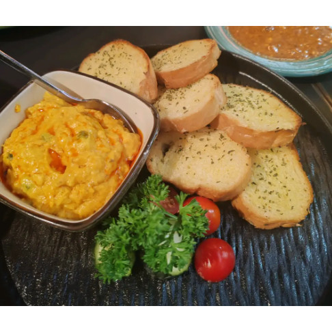 Curry Crab Garlic Toast Crunch