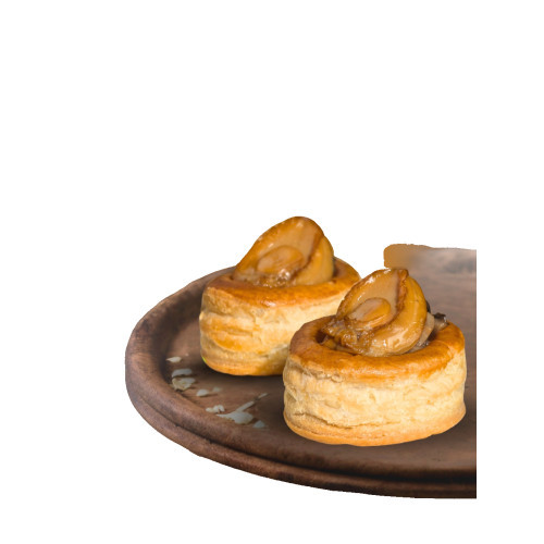 Braised Abalone, Assorted Mushroom Vol Au Vent