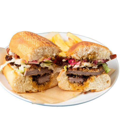 Beef Milanesa Sandwich