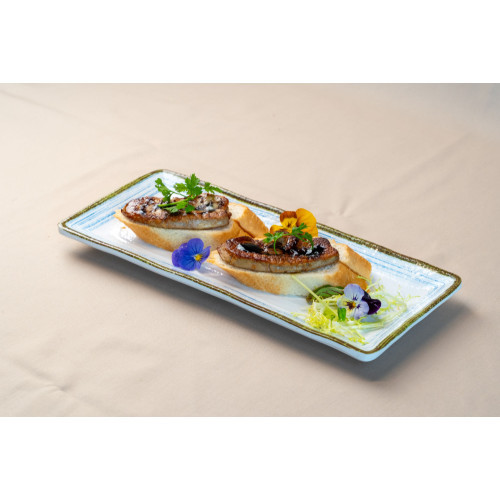 Pan-fried Duck Foie gras with Baguette