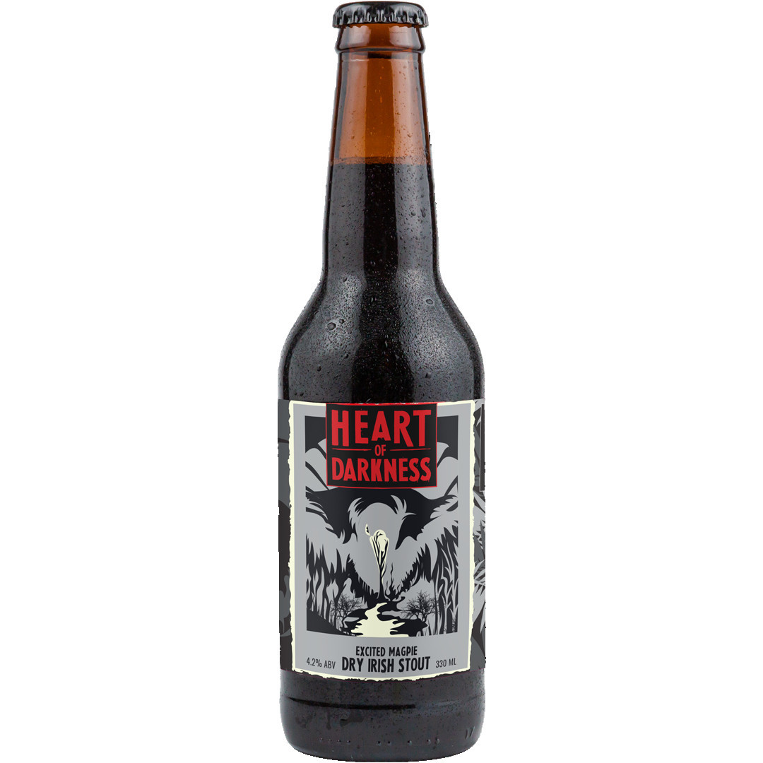 Heart of Darkness Excited Magpie Dry Irish Stout
