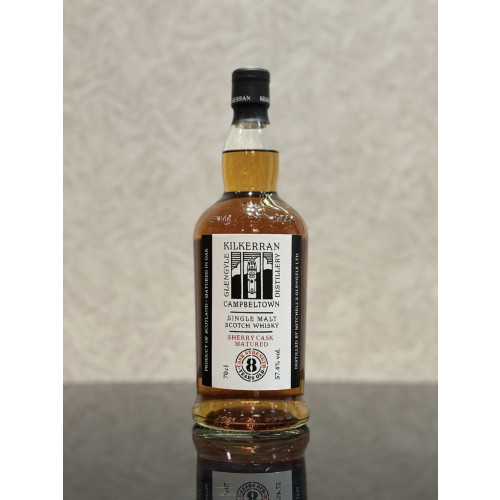 Kilkerran 8 Year Old Sherry Cask Matured Single Malt Scotch Whisky (2024 Release)