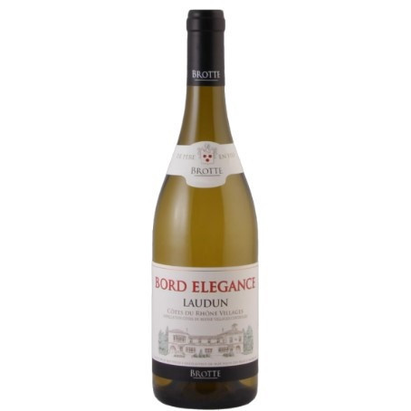 BROTTE - Bord Elegance Laudun, AOC Cotes du Rhone Villages, Blanc