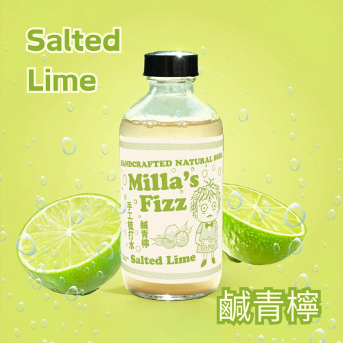 Handcrafted Salted Lime Probiotic Soda