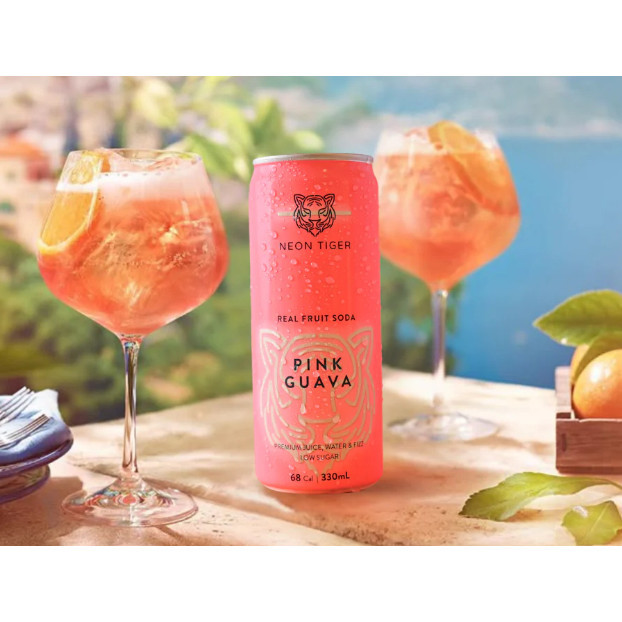 Neon Tiger Pink Guaya x tequila