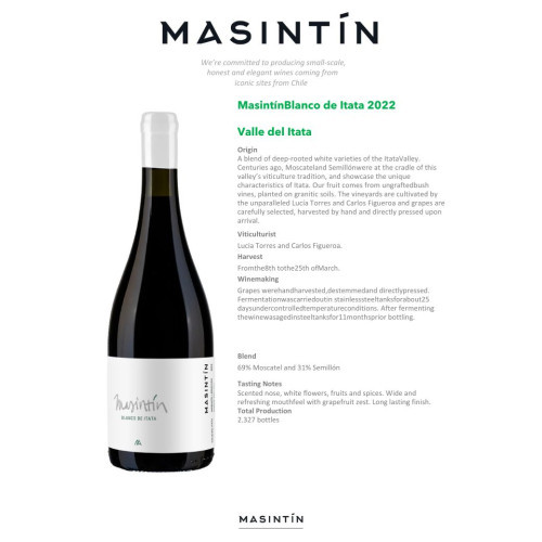 Masintin Blanco De Itata