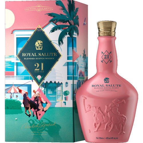 Royal Salute 21 Year Old - The Miami Polo Edition