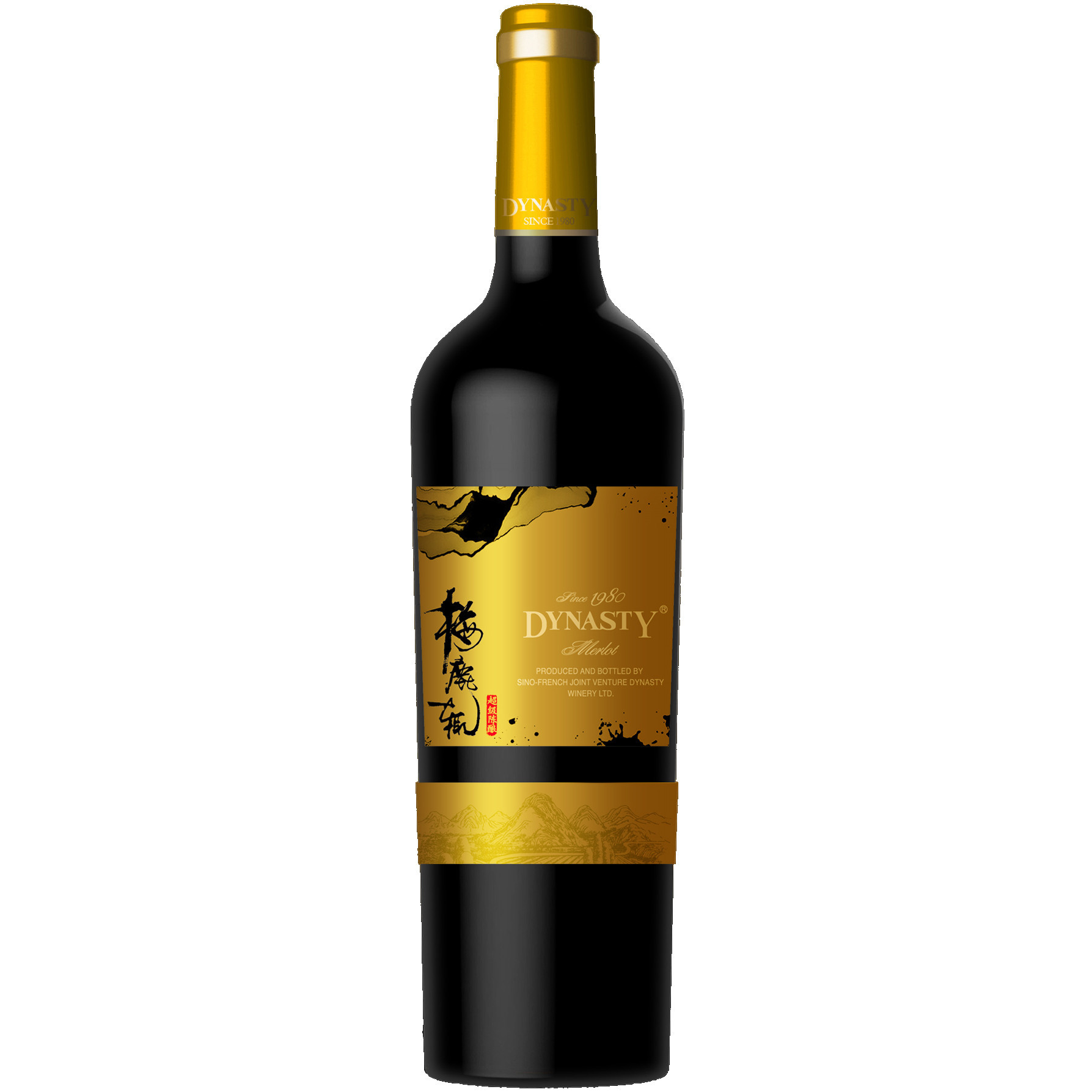 Dynasty Merlot Dry Red Wine – Gold Label
