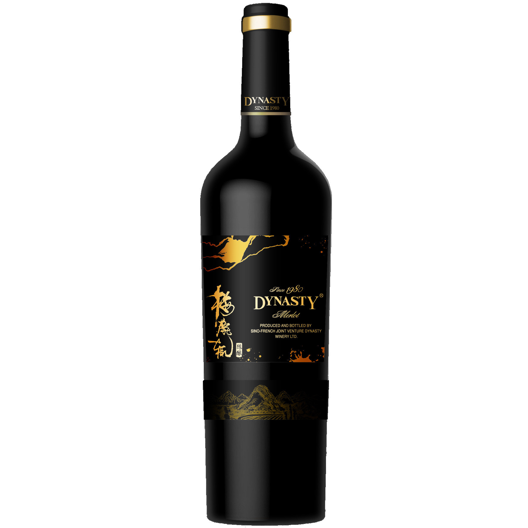 Dynasty Merlot Dry Red Wine – Black Label