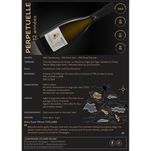 Champagne Collard-Picard Perpetuelle 12 Annees