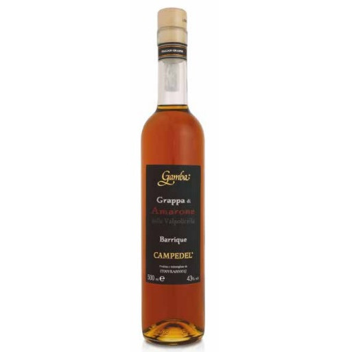 Gamba Grappa di Amarone Della Valpolicella Barrique “CAMPEDEL”  500ml