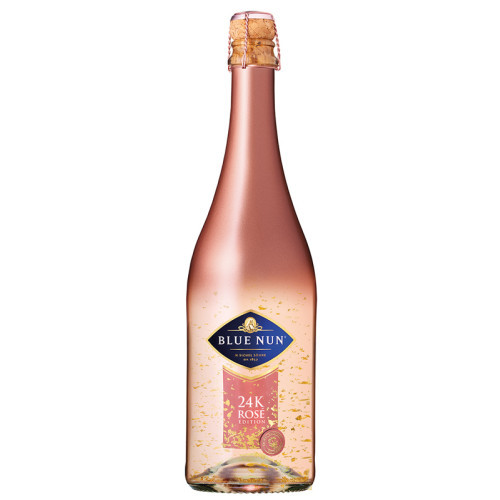 BLUE NUN Rose Sparkling Wine with 24K Gold
