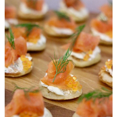 Scottish Salmon Blinis