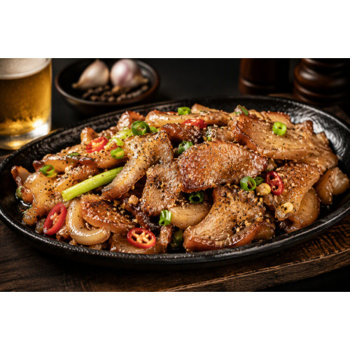 惹味黑椒豬手片