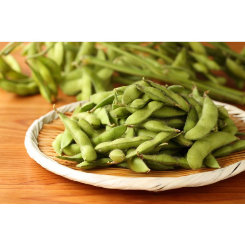 edamame (green soybeans)