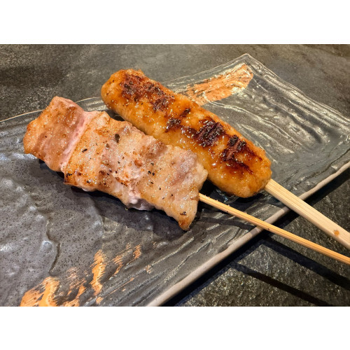 串燒combo （雞肉棒，豚肉腩）