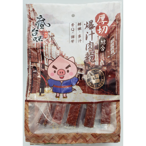 Taste of Taiwan - Old Street Gift (Thick Cut Dried Pork with Explosive Sauce) (Combination)