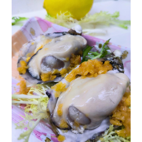 Grilled Oysters with Garlic