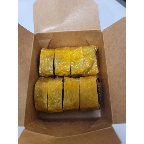 Smoked Vegetarian Bean Curd Sheet Roll with Mixed Fungus