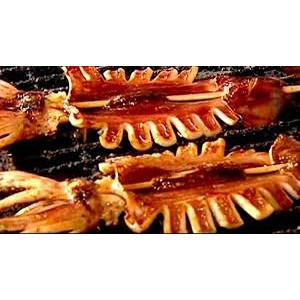 鐵板魷魚串
