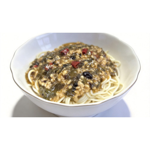 紫蘇肉醬撈手工麵