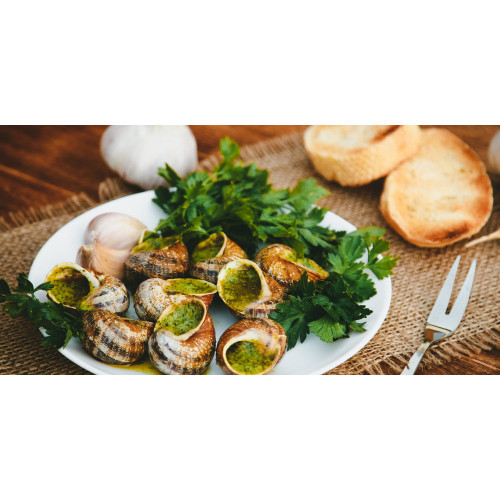 Snails in garlic and parsley butter