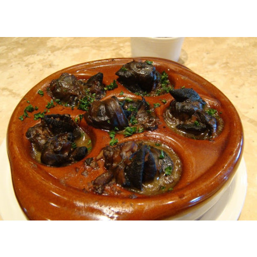 Escargot with Mashed Potato