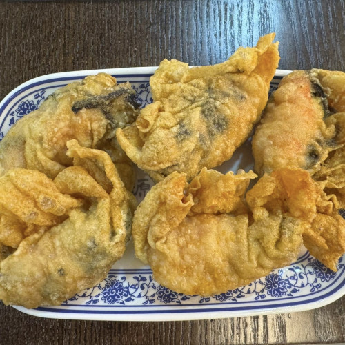 Deep-Fried Tiger Prawn Dumplings