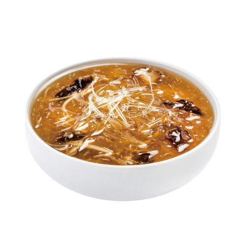 Faux Shark's Fin Soup with Cordyceps Flower