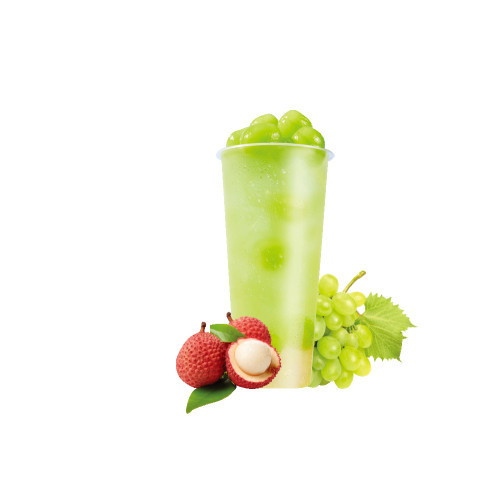 Green Grape Lychee Iced Tea