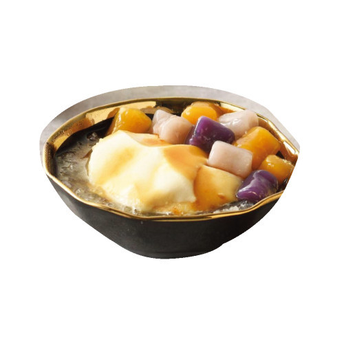 Tofu Pudding with Taro Ball