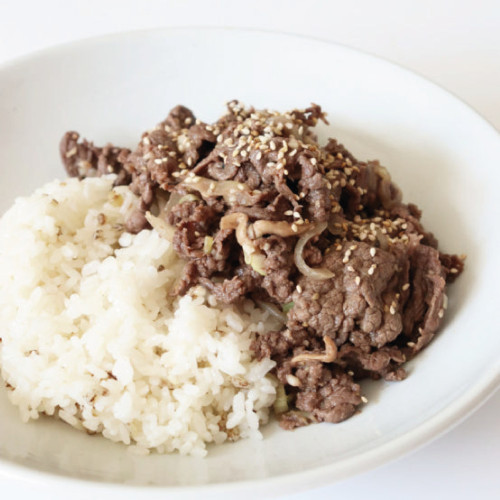 韓式炒韓牛肉飯