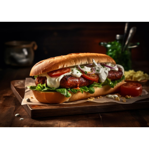 Choripan Argentino (Chorizo Sausage Sandwich)