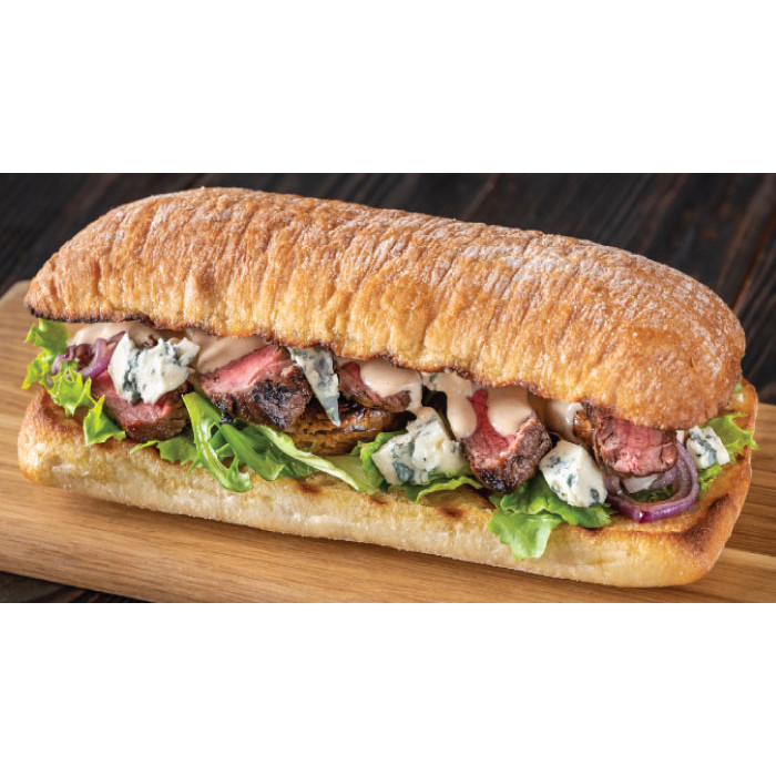 Sandwich de Bife de Chorizo (Sirloin Steak Sandwich)