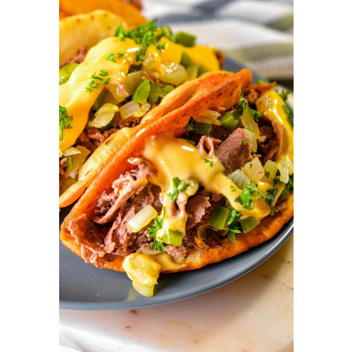 Philly Cheese Steak Taco