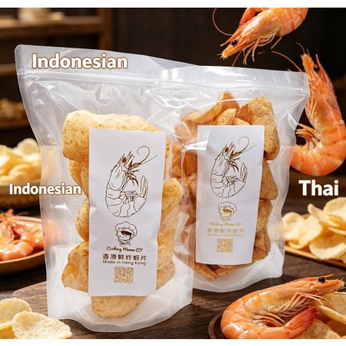 泰國或印尼蝦片