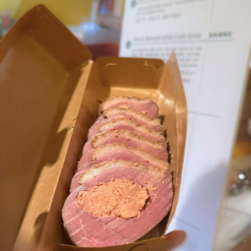 Duck Breast Stuffed with Foie Gras