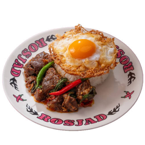 泰式慢燉牛臉肉打拋飯