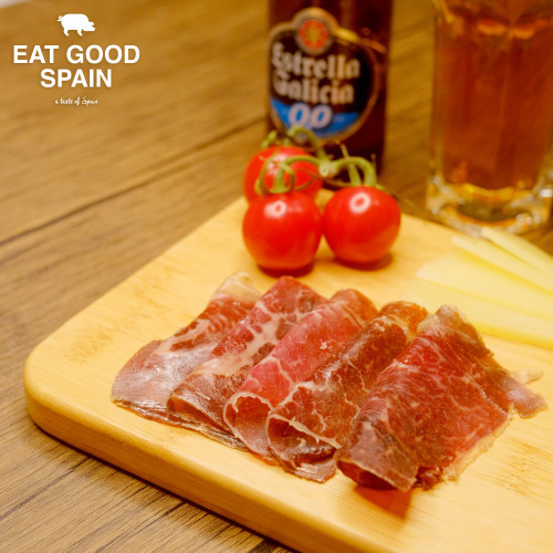 Spanish smoked cured beef (Cecina)