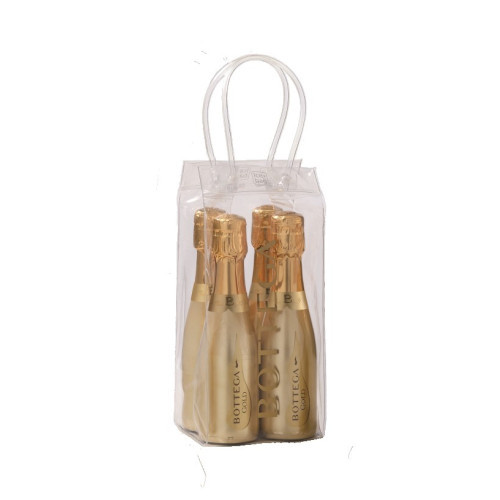 Bottega Mini Gold Prosecco DOC with Icd Bag