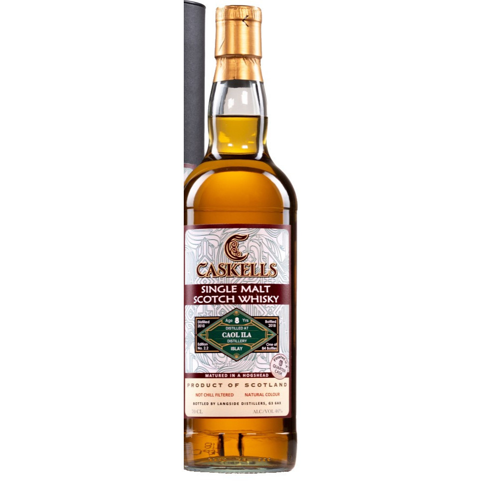 Caskells - Caol Ila Distillery 8 year old single cask single malt whisky