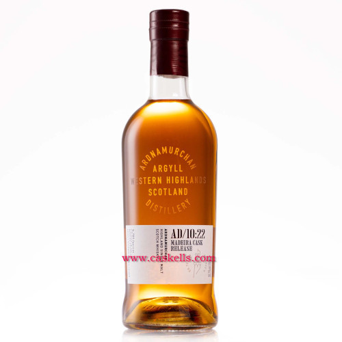 Ardnamurchan Distillery, Madeira Cask Release AD/10:22, 5 year old single cask single malt whisky