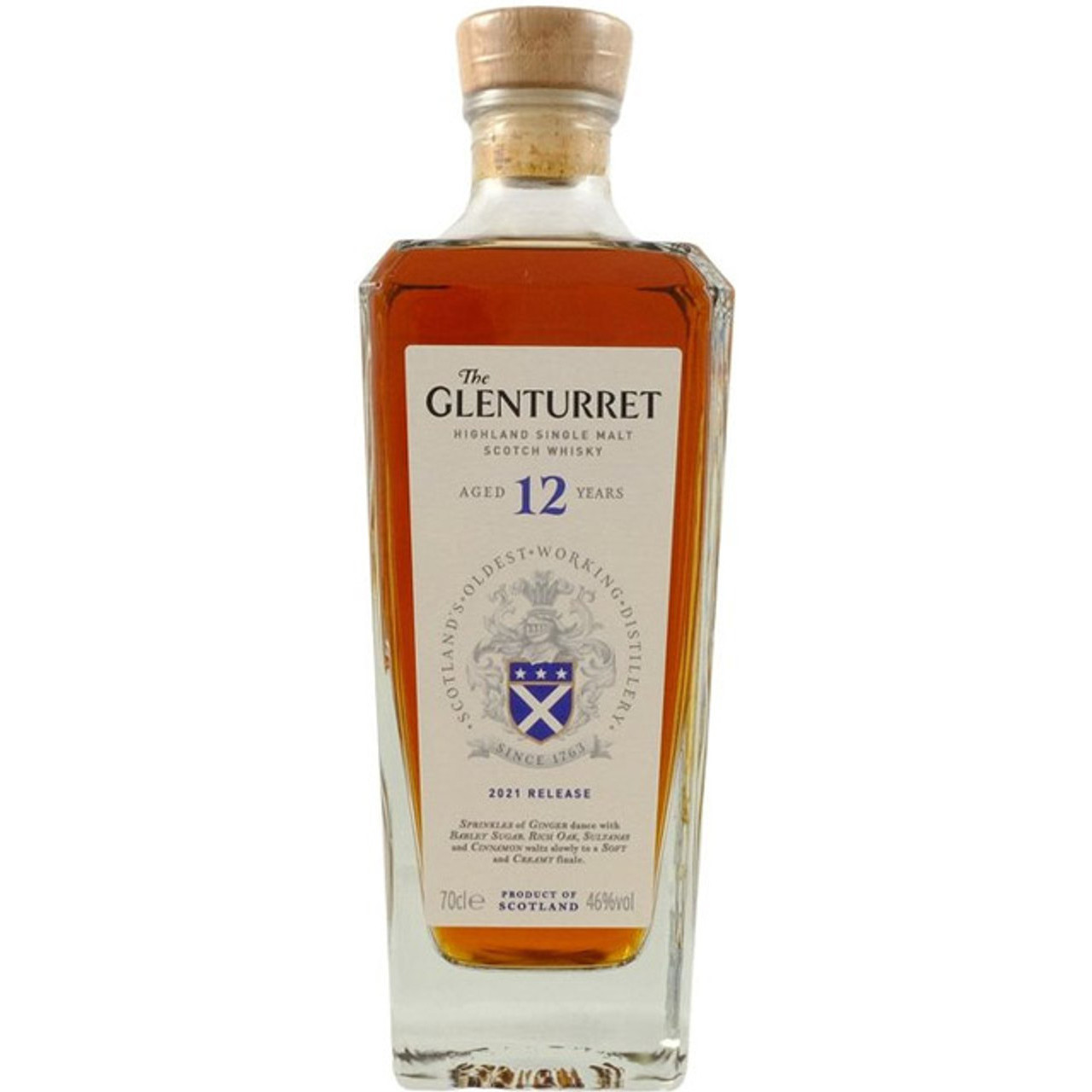 Glenturret 12 Years Old Highland Single Malt Scotch Whisky