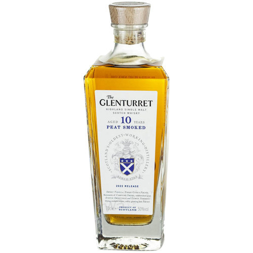 Glenturret 10 Years Old Peat Smoked Highland Single Malt Scotch Whisky