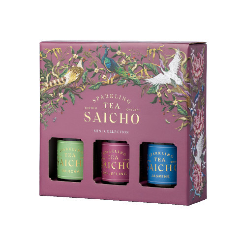 Saicho 200ml 套裝 (大吉嶺紅茶, 焙茶, 茉莉花茶)