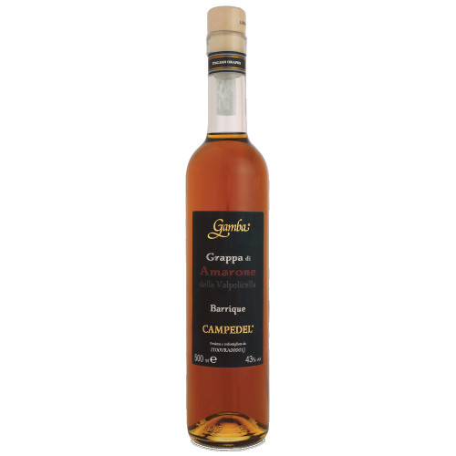 Gamba Grappa di Amarone Della Valpolicella Barrique “CAMPEDEL”  500ml