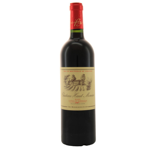 Chateau Haut-Meneau BLAYE CÔTES DE BORDEAUX CRU BOURGEOIS EN 1874